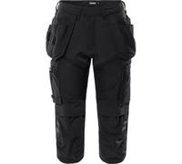 3/4 work trousers Fristads 2600 GLWS Noir C54