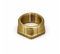 3/4" x 1/2" Brass Bush - Male to Female BSP Threaded Reducing Bush