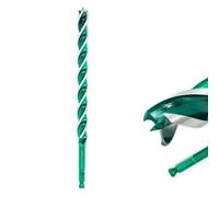 3/4"x 12" Auger Drill Bit for Wood, Hex Shank Tri-Flute Wood Drill Bits, Ship Auger Long Drill Bit for Soft and Hard Wood, Plastic, Drywall, Tree Stump and Composite Materials