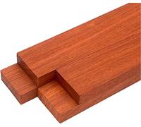 3/4" x 2" x 16" Solid Padauk Hardwood Lumber Boards as Cutting Board Wood (10 Pack)