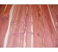 3/4" x 2" x 16" Solid Red Cedar Lumber Boards as Cutting Board Wood (6 Pack)