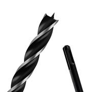 3/4" x 9" Auger Drill Bit with SDS Plus Shank for Wood,Tri Flute Ship Auger Long Drill Bit for Soft and Hard Wood,Tree Stump,Plastic,Drywall and Composite Materials