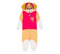 (3-4 Years, Beige/Pink/White) Paw Patrol Childrens/Kids Skye All-In-One Nightwear