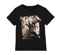 (3-4 Years, Black) Marvel Childrens/Kids X-Men Gambit Infographic T-Shirt