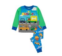 (3-4 Years, Blue/Green/Grey) Hey Duggee Boys Long-Sleeved Pyjama Set