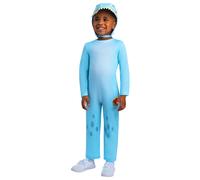 (3-4 Years, Blue) Jurassic World Childrens/Kids Velociraptor Costume