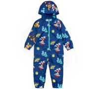 (3-4 Years, Blue/Yellow/Red) Paw Patrol Childrens/Kids Puddle Suit