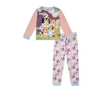 Bluey Girls Pyjamas, and Bingo PJs, Ages 18 Months to 7 Years Old, Official Merchandise (as8, age, 3_years, 4_years, 3-4 Years) Pink