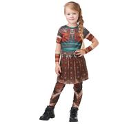 (3-4 Years, Brown/Blue) How To Train Your Dragon Girls Astrid Costume