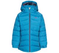 (3-4 Years, Cosmic Blue) Trespass Girls Padded Jacket Hooded Amira