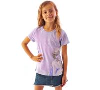 Disney Frozen 2 Girls T-Shirt | Elsa Lilac Tee Top | Merchandise for Kids 3-4 Years