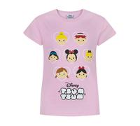 (3-4 Years) Disney Short Sleeved T-Shirt (Girls Pink)