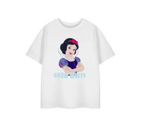 Disney Princess Girls Short-Sleeved Graphic Tee | T-Shirt for Kids |Childrens Character Short-Sleeve Apparel Shirt | Princess Movie Merchandise Gift