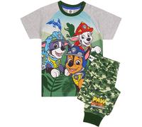 (3-4 Years, Green/Grey) Paw Patrol Boys Roar-Some Rescue Dinosaur Pyjama Set