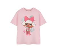 (3-4 Years) LOL Surprise! Short Sleeved T-Shirt (Girls Pink)