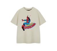 (3-4 Years) Marvel Spiderman Short Sleeved T-Shirt (Boys Beige)