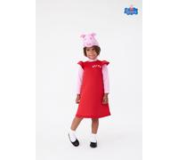 Blues Group Officially Licensed Peppa Pig Girls Kids Costume | World Book Day, Parties, and Fancy Dress | Ages 2-6 |