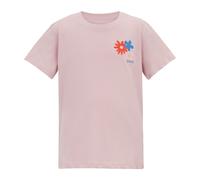 Regatta Kids Bosley Floral Back Print T-Shirt - Powder Lilac - 3-4 Years - Powder Lilac - 100% Cotton