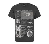 (3-4 Years) Star Wars Death Star Attack Plan Boy's T-Shirt