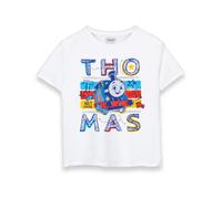 (3-4 Years) Thomas and Friends Short Sleeved T-Shirt (Boys White)