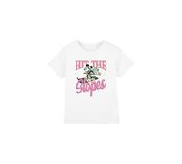 (3-4 Years, White) Disney Childrens/Kids Hit The Slopes Mickey Mouse T-Shirt