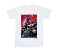 (3-4 Years, White) Marvel Childrens/Kids X-Men Wolverine Nightcrawler Comic Cover T-Shirt