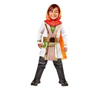 (3-4 Years, White) Star Wars: Young Jedi Adventures Childrens/Kids Kai Brightstar Costume