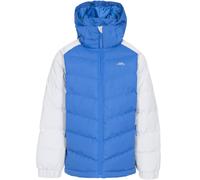 (3-4 Yrs, Blue) Trespass Kids Sidespin Hooded Padded Jacket Coat
