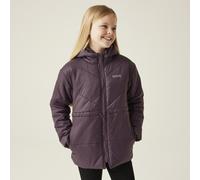 (3-4 Yrs, Deep Plum) Regatta Kids Rurie Hooded Heavy Weight Padded Warm Winter Jacket Coat