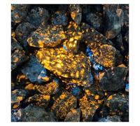 3-4cm 1pc Flame Stones Fluorescent Stone Specimens Aquarium Home Room Decor Gems Crystal Gemstone Stone