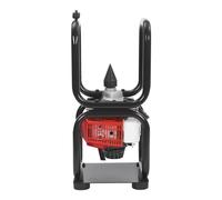 3.4HP 64CC 2-Stroke Gas Powered Log Cone Manual Start Firewood Splitter,Low Noise,Anti-Slip Feet,Toolkit Bag,Throttle Switch,for Splitting Wood with a Diameter of About 9.4in