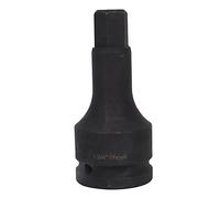 3/4in Impact Bit Socket, Screwdriver Bit Socket, Explosion - Proof Chrome Molybdenum Socket with Anti - Bolting Hole for Air Impact Wrench, Metric H12 H14 H17 H19 Sizes (3/4 inch Screwdriver Socket