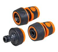 Faithfull 3 Piece Garden Hose Fittings Kit