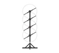 3/4pcs 45cm 3D Fan With Bracket Hologram Projector Led Advertising Display Light Holographic Lamp Holiday Support Splicing High Brightness(4pcs set)