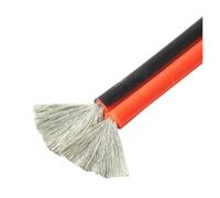 3/5/10/20/50M Parallel Hook Up Wire 22/20/18/16/14/12AWG 2 Pin Flexible Silicone Cable For Solar Panel Car Automotive Speaker Battery(10m,20 AWG)