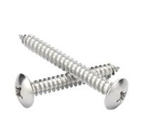 3/5/10/20pcs 304 Stainless Steel Cross Large Flat Head Tapping Screws Umbrella Mushroom Wood M3 M4 M5 M6(90mm,M6-3pcs)