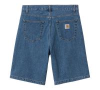 Carhartt WIP - Landon Heavy Stone Wash Blue - Shorts - blue - W36 - 100% Cotton,Denim W36