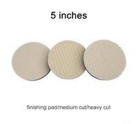 3 5 6 7 Inch Wool Polishing Pads for Car Buffer, Reusable Buffing Sponge | Wool Buffing Pads For Car PolisherFoam Sponge Polishing Discs SetAutomotive Paint Correction KitRemove(5inch)