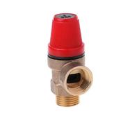 3/5/6/8 Bar Brass Safety Valve Drain Relief Swithch for Solar Water Heater Inner Outer Wire(6 Bar)