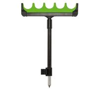 3/5/6 Hole Fishing Rod Holder Bracket With Bandstick Ground Plug Holder Fishing Stand Rod Rest Head Bracket Accessory