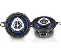 3.5" 60W Car Speakers Peiying 2x Two-Way 4Ohm 30mm Tweeter Clear Sound Deep Bass