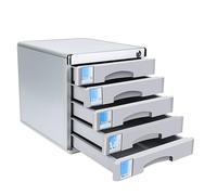 3/5/7 Tier Lockable File net - Secure A4 Document Organizer for Home & Office - Portable Filing Box for Bills, Tax Records & Folders - Ideal DeStorage Solution