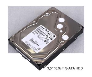 3,5 " 8,9cm 2TB S-ATA HDD Toshiba MG04ACA200N 6 Gbit/S 7.200um Hard Drive M1176