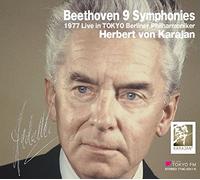 ベートーヴェン : 交響曲全集 | ピアノ協奏曲 第3番 & 第5番 (Beethoven : 9 Symphonies ~ 1977 Live in Tokyo / Herbert von Karajan | Berliner Philharmoniker) (6CD) [Live Recording] [Limited Edition] [日本語帯・解説付]
