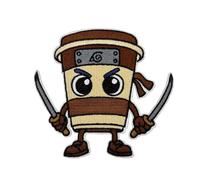 3.5'' Cappuccino Assassino Italian Brainrot Embroidered Iron On Patch