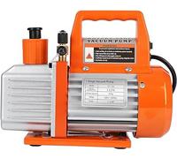 3.5 CFM Vacuum Pump, 1 Stage HVAC Vacuum Pump with Oil, 134a AC Vacuum Pump, 4 Pole Pure Copper Motor, Longer Running Time, for Resin Degassing, Refrigeration Maintenance, Vacuum Packaging