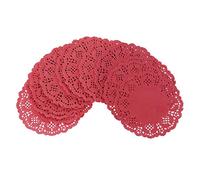 3.5'' Colored Flower Lace Round Paper Doilies Placemat Craft Doyleys Wedding Birthday Tableware Decoration 100pcs Placemats for Dining Table Set of 4 Round 8 Clo Washable Yellow Waterproof Kids 6