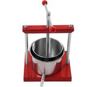 3.5 Gallon Manual Fruit Wine Press - Heavy-duty Grape Juicer For Diy Wine Making, Cider & Juice - Ideal Apple & Grape Extractor For Home Use 0.6 Gallon