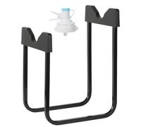 3-5 Gallon Water Bottle Rack - Rust-Resistant Metal Holder | Dispenser Valve Included | Fits 55mm Non-Threaded Bottles | Kitchen, Office, Dorm, Camping, Picnic, Home, Beverage Station