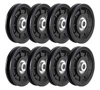 3.5" Home Gym Replacement Pulley Nylon Pulley Wheel for Gym Equipment Part